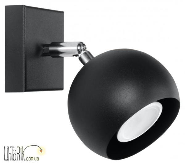 SOLLUX LIGHTING Светильник настенный OCULARE Czarny SL.0443
