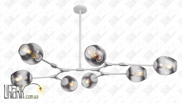 Levistella потолочная люстра 752L7731-7 WH BK (752L7731-7 WH+BK)