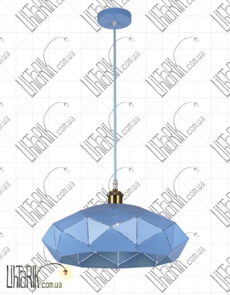 Полигональный подвес 7529522 BLUE