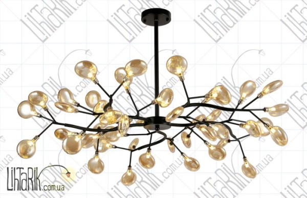 Levistella потолочная люстра 918LP447-45 BK BR (918LP447-45 BK+BR)