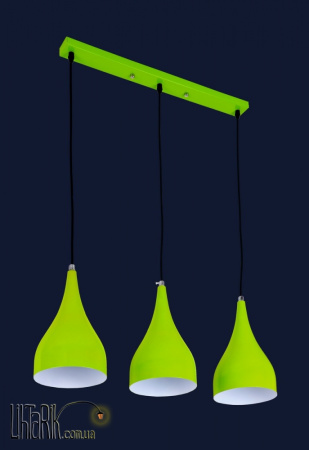 Levistella Подвесная люстра 7044460-3 GREEN