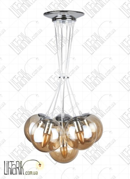 Levistella подвесная люстра 756PR150F-6 CR BR (756PR150F-6 CR+BR)