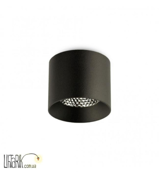 Потолочный встраиваемый светильник - O-7 BK