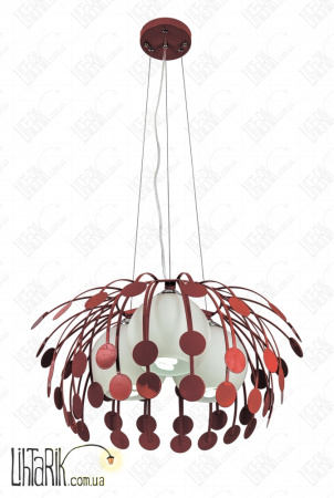 Levistella Подвесная люстра 7073052-3 КРАСНЫЙ