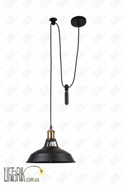 Levistella подвесной светильник с гирей 7526857F-1G BK(270)