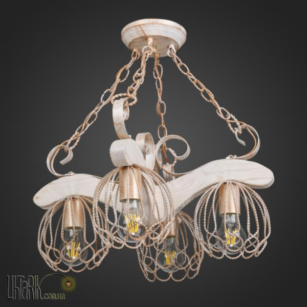 Люстра Elina-20 белое дерево