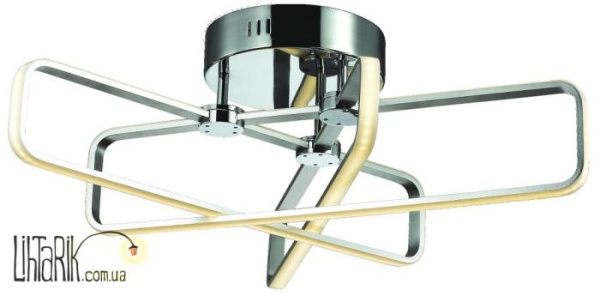 Auhilon Светильник припотолочный SYDNEY-51W LED Chrom (C8380-51W)