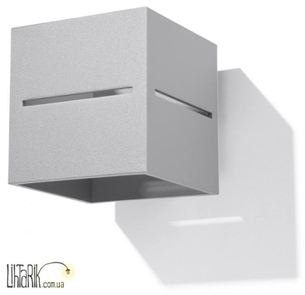 SOLLUX LIGHTING Светильник настенный LOBO Szary SL.0205