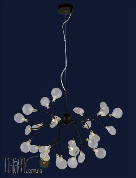 Levistella подвсная люстра 756LPR0233-27 BK CL (756LPR0233-27 BK+CL)