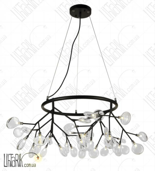 Levistella потолочная подвесная люстра 918LP263-36 BK CL (918LP263-36 BK+CL)