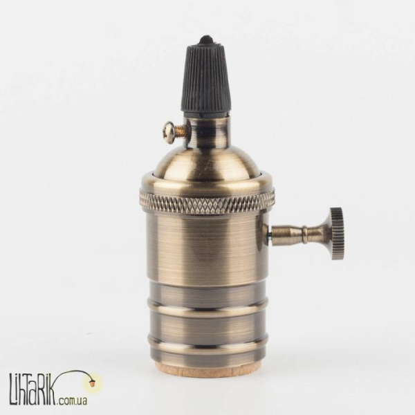 Levistella Латунный патрон с выключателем бронзовый