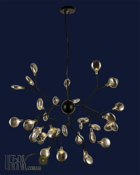 Levistella потолочная люстра 756LPR0233-36 BK BK (756LPR0233-36 BK+BK)