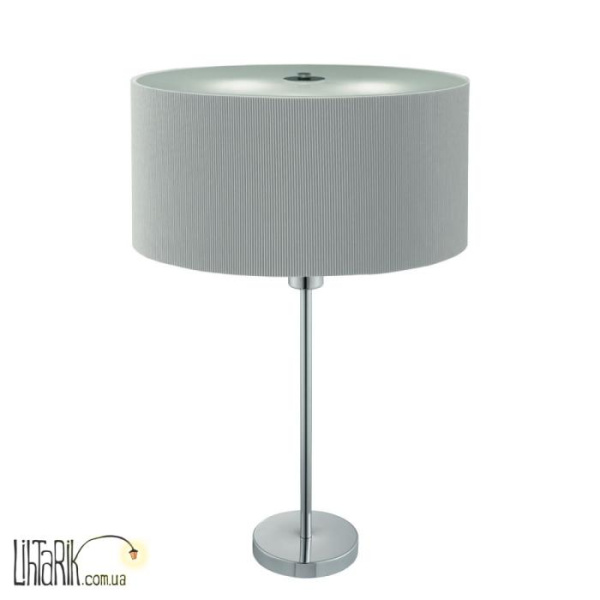 Настольная лампа Searchlight Drum Pleat EU4562-2SI