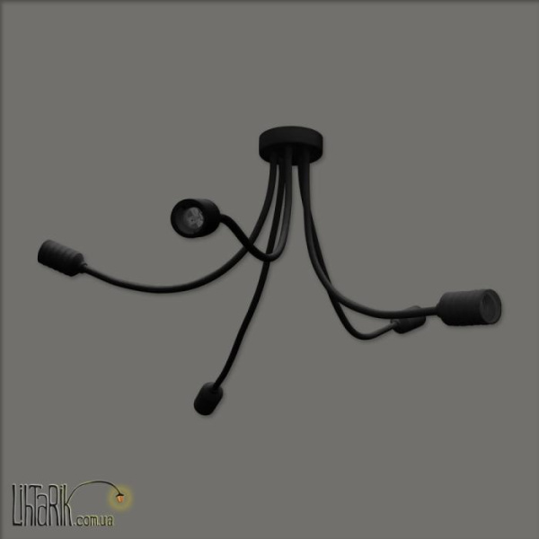 Бра Flexi 3473 Ceiling lamp Black
