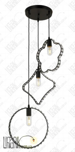 Levistella подвесной светильник 761SJ03-3 BK