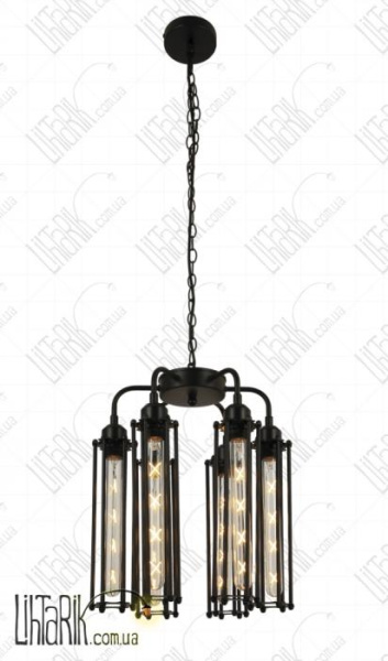 Levistella подвесной светильник 761XG06-6 BK