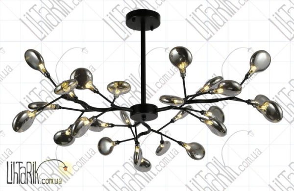 Levistella потолочная люстра 918LP447-27 BK BK (918LP447-27 BK+BK)