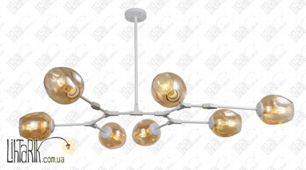 Levistella потолочная подвесная люстра 752L7731-7 WH BR (752L7731-7 WH+BR)