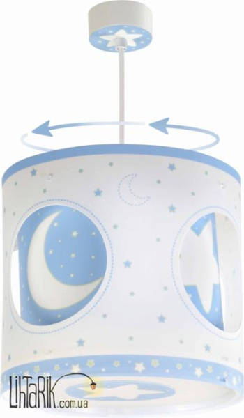 Детский светильник Dalber Moon Blue 63234T