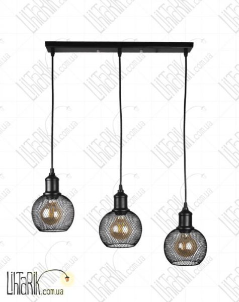 Levistella подвесной светильник 907011F-3 BK (500)