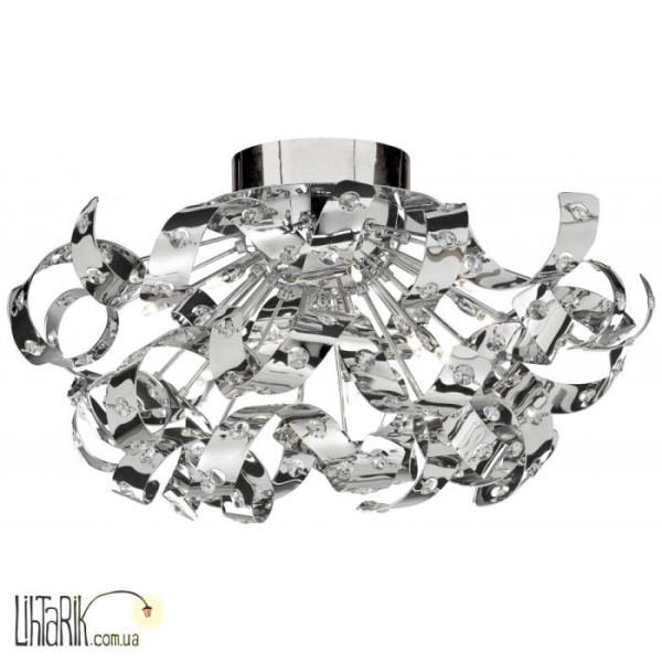 Люстра припотолочная Searchlight Curls 5812-12CC