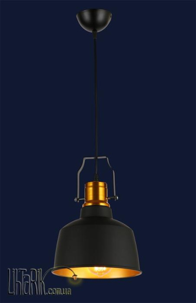 Потолочный подвесной светильник Levistella 7546601-1 BK GD (7546601-1 BK+GD)