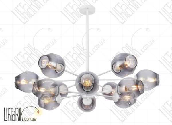 Levistella потолочна люстра 7526035-10 WH BK (7526035-10 WH+BK)