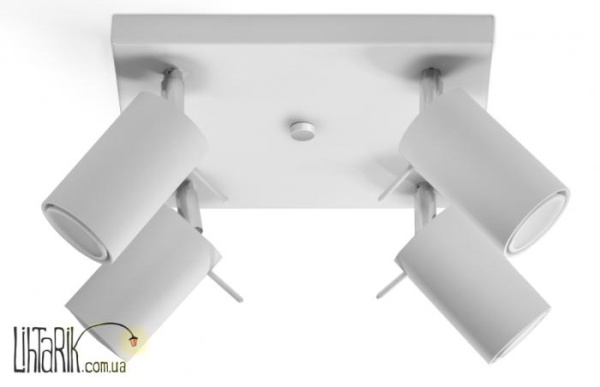 SOLLUX LIGHTING Светильник припотолочный RING 4 Biay SL.0090