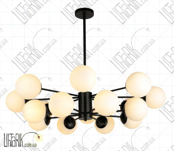 Levistella потолочная люстра 7526033-16 BK WH (7526033-16 BK+WH)