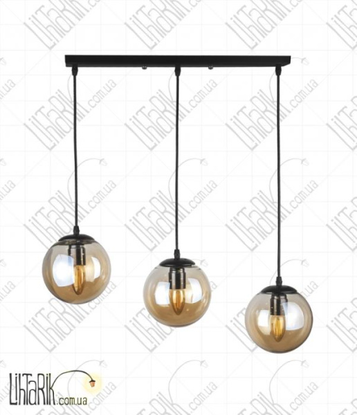 Levistella подвесной светильник 756PR150F-3 BR BK (500) (756PR150F-3 BK+BR (500))