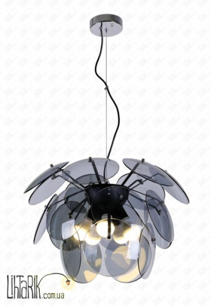 Levistella Подвесная люстра 752125-5 BK BK (752124-5 WH+BK)