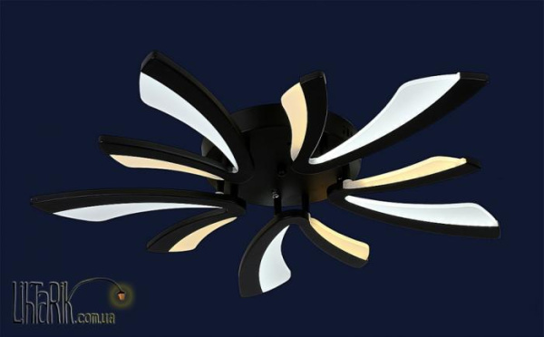 Levistella потолочный светильник 755MX10012-5 BK LED