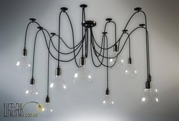 Подвесной светильник Carlo De Santi Лофт на 8 ламп 504005959