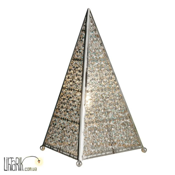 Настольная лампа Searchlight Moroccan - EU6541SS