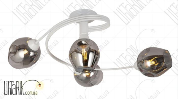 Levistella потолочна люстра 761LX04-4 WH BK (761LX04-4 WH+BK)