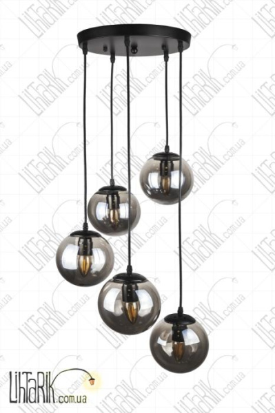 Levistella подвесной светильник 756PR150F-5 BK BK (300) (756PR150F-5 BK+BK (300))