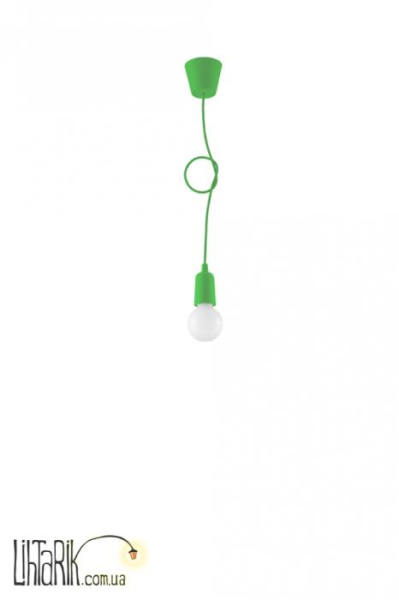 SOLLUX LIGHTING Светильник подвесной DIEGO 1 zielony SL.0581