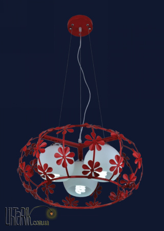 Levistella Подвесная люстра 7076276-3 КРАСНЫЙ