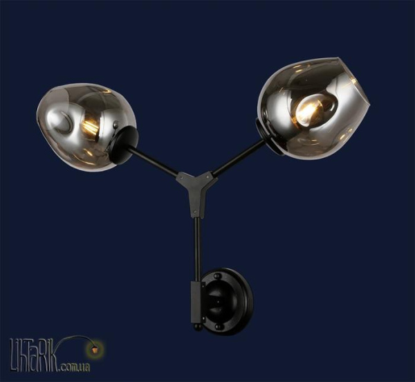 Levistella Настенный светильник 756LWPR0231-2BK+BK