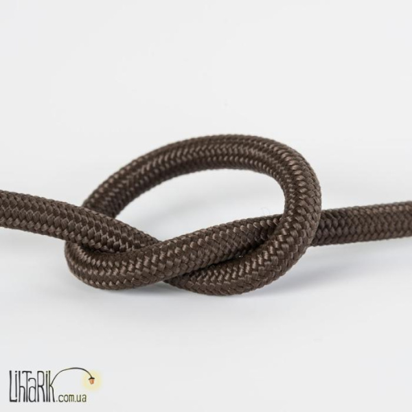 Levistella Провод в тканевой оплетке кофейный