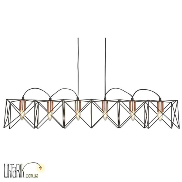 Люстра Searchlight ANTHEA -6BK - 8416