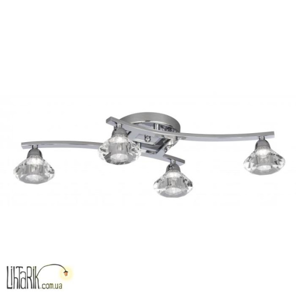 Люстра припотолочная Searchlight Sculptured Ice 9014-4CC