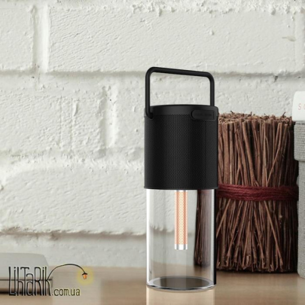 Портативная колонка c подсветкой NOUS H1 Black