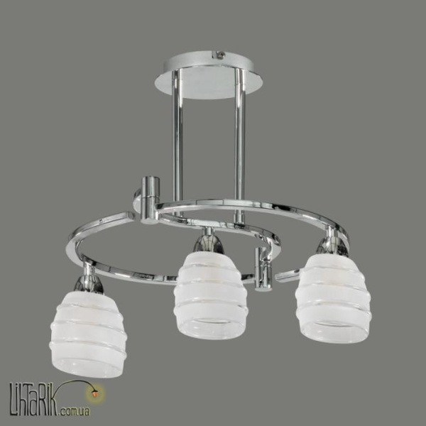 Люстра подвесная Elena 2173 Chandelier 3 Chrome