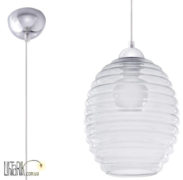 SOLLUX LIGHTING Светильник подвесной ALVARO Transparentny SL.0275