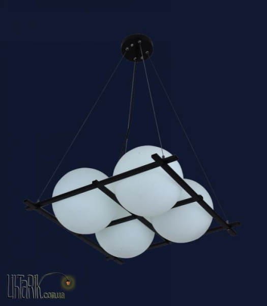 Levistella Подвесная люстра 7076243-4 black (7076243-4 ЧЕРНЫЙ)
