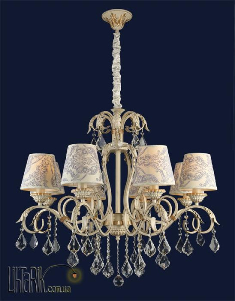 Levistella Люстра 755MK30000-8 CRM+GLD