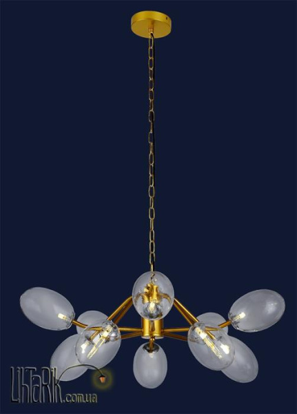 Levistella подвсная люстра 756LPR0235-10 GD CL (756LPR0235-10 GD+CL)