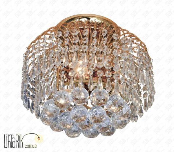 Хрустальная потолочная люстра 7182058-3 GD