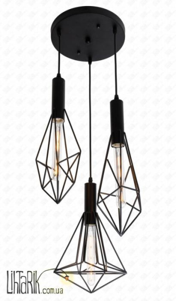 Levistella Подвесной светильник 761ST10-3 BK